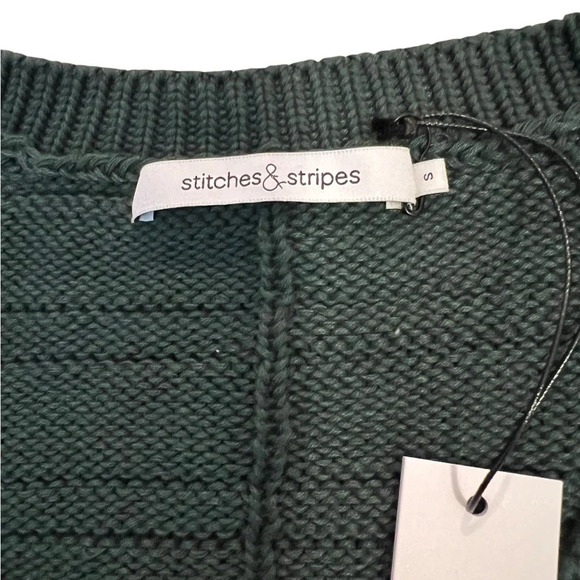 NWT Revolve Stitches and Stripes Posey Pullover in Emerald size S - Picture 5 of 5